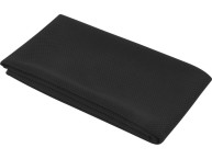 Althea спортивное полотенце 30х80 см - сплошной черный