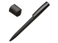 Ручка пластиковая soft-touch шариковая «Zorro», черный