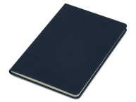 Блокнот в твердой обложке A5 «Виспи» в клетку, темно-синий