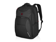 Рюкзак WENGER Cosmic 17", чёрный, переработанный ПЭТ/ПВХ/полиэстер, 34 x 23 x 49 см, 30 л