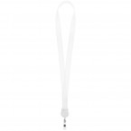 Лента для бейджа с ретрактором Retract ver.2, белая