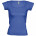 Футболка женская MELROSE 150 с глубоким вырезом, ярко-синяя (royal)
