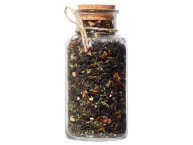 Сокочай чёрный Ананас, клубника, мята, мёд, лимон, 130 г.