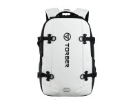 Рюкзак спортивный TORBER Xtreme 18", белый/чёрный, 31 х 12 х 46 см, 17л