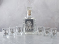 Набор со штофом МЕТАЛЛУРГИ