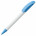 Ручка шариковая Prodir DS3 TPP Special, белая с голубым