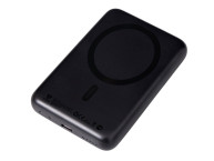 Магнитный внешний беспроводной аккумулятор «Polarix», QC/PD, 10000 мАч, черный