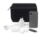 Органайзер для электроники и проводов "Aisle", черный