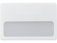 Бейдж с загибушкой (литой) 90х60мм, белый