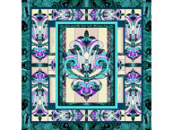 Платок "Каменный Цветок"