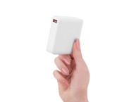 Внешний аккумулятор «Brick 10» с быстрой зарядкой QC/PD, 10000 мАч, белый