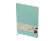 Скетчбук "Sketch & Art" в мягком переплете 179х250 мм, 80 л. бежевой бумаги 100 гр., мятный