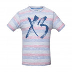 Футболка «ХЗ» двусторонняя, красная с синим