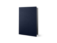 Папка классическая из экокожи "Favor", темно-синий