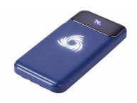 Внешний беспроводной аккумулятор c QC/PD «Арти», 10000 mAh, темно-синий