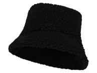 Панама "Baru"  из шерпа - Сплошной черный