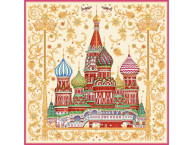 Платок "Собор Василия Блаженного"