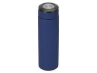 Вакуумный термос "Vacuum Flask C1", soft touch, 420мл, темно-синий