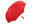Зонт-трость «Alu» с деталями из прочного алюминия, красный